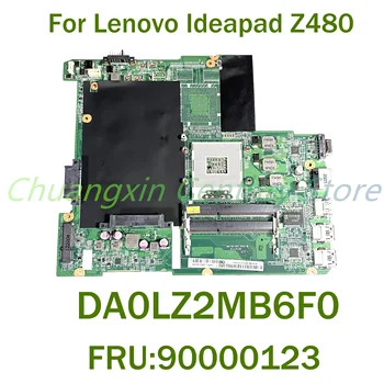 FRU: 90000123 עבור Lenovo Ideapad Z480 מחשב נייד לוח אם DA0LZ2MB6F0 100% נבדקו באופן מלא עבודה
